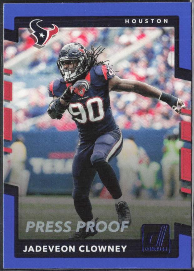 Jadeveon Clowney [Blue Press Proof] #197
