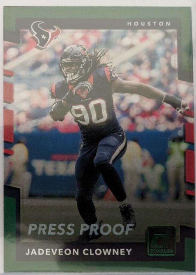 Jadeveon Clowney [Green Press Proof] #197
