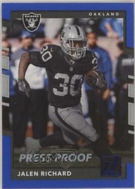 Jalen Richard [Blue Press Proof] #209