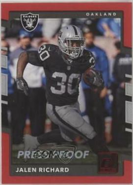 Jalen Richard [Red Press Proof] #209