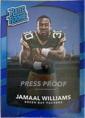 Jamaal Williams [Blue Press Proof] #317