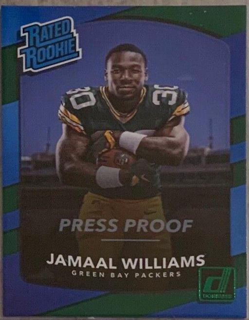 Jamaal Williams [Green Press Proof] #317