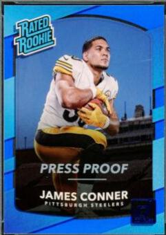 James Conner [Blue Press Proof] #322