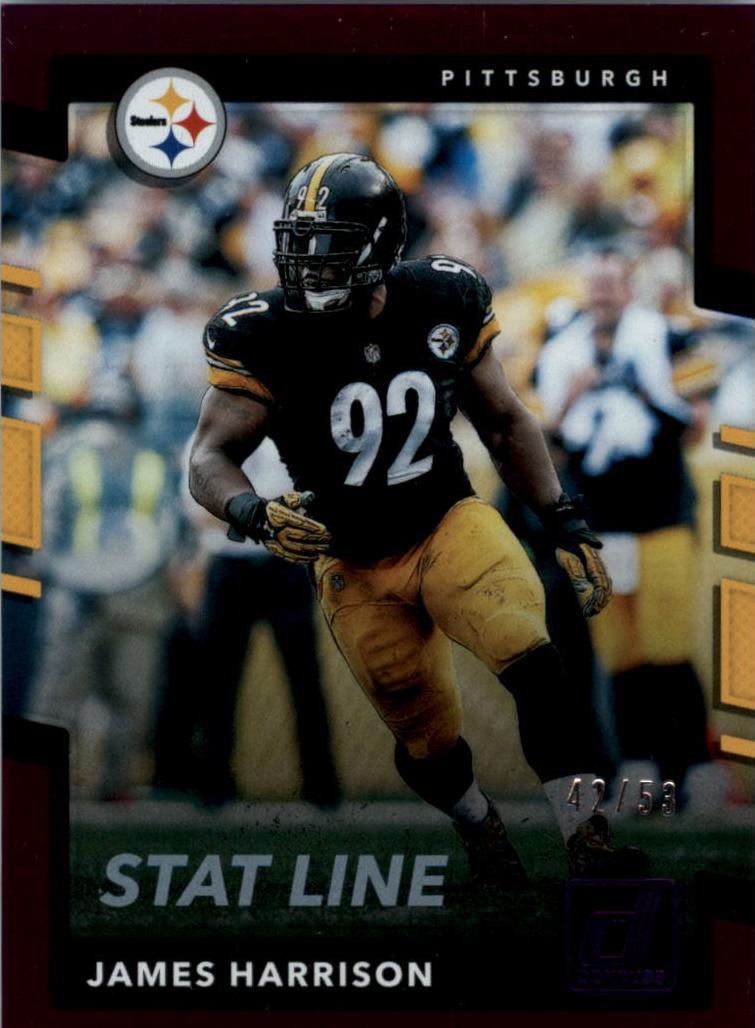James Harrison [Season Stat Line Press Proof] #179