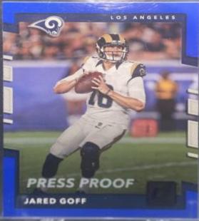 Jared Goff [Blue Press Proof] #45