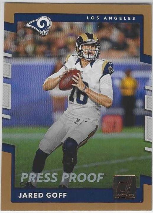 Jared Goff [Bronze Press Proof] #45