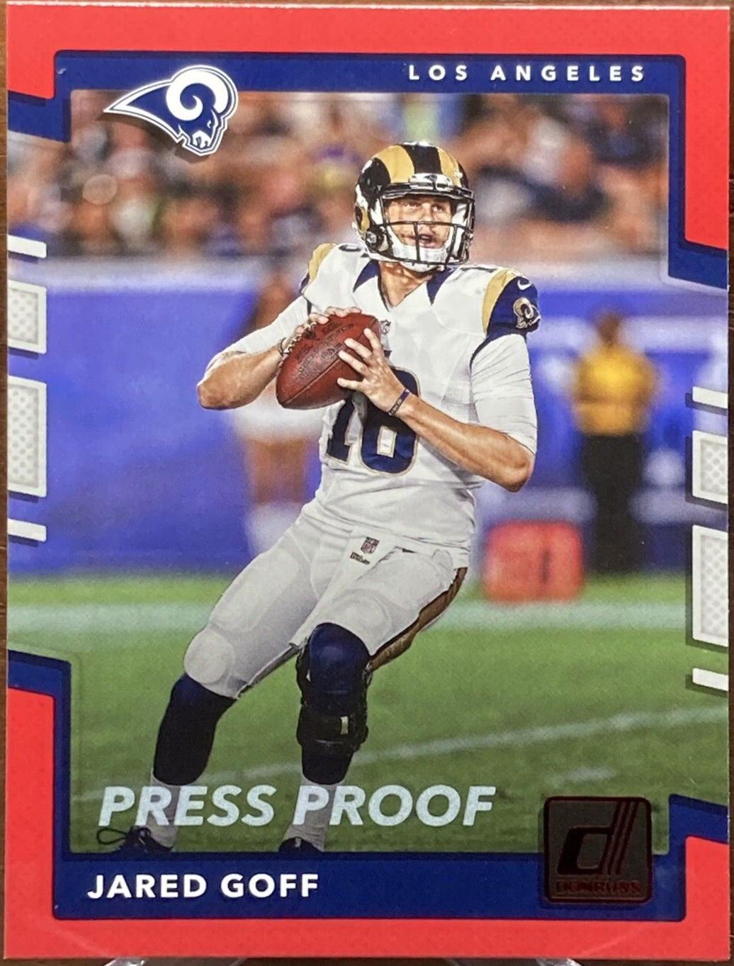 Jared Goff [Red Press Proof] #45