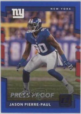 Jason Pierre Paul [Blue Press Proof] #42