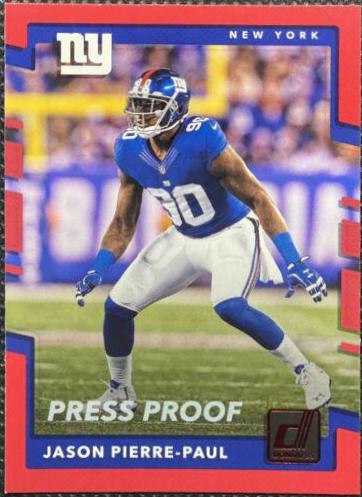 Jason Pierre Paul [Red Press Proof] #42