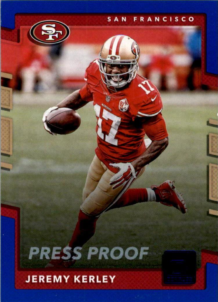 Jeremy Kerley [Blue Press Proof] #125