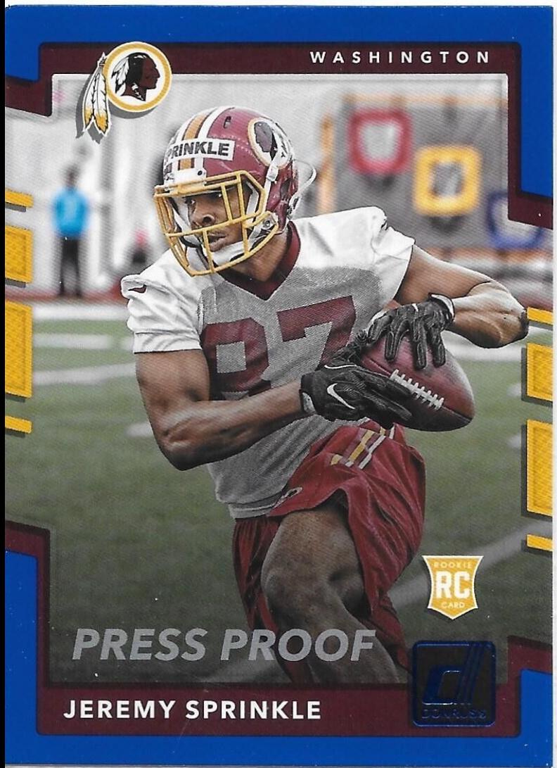 Jeremy Sprinkle [Blue Press Proof] #365