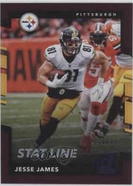 Jesse James [Season Stat Line Press Proof] #156