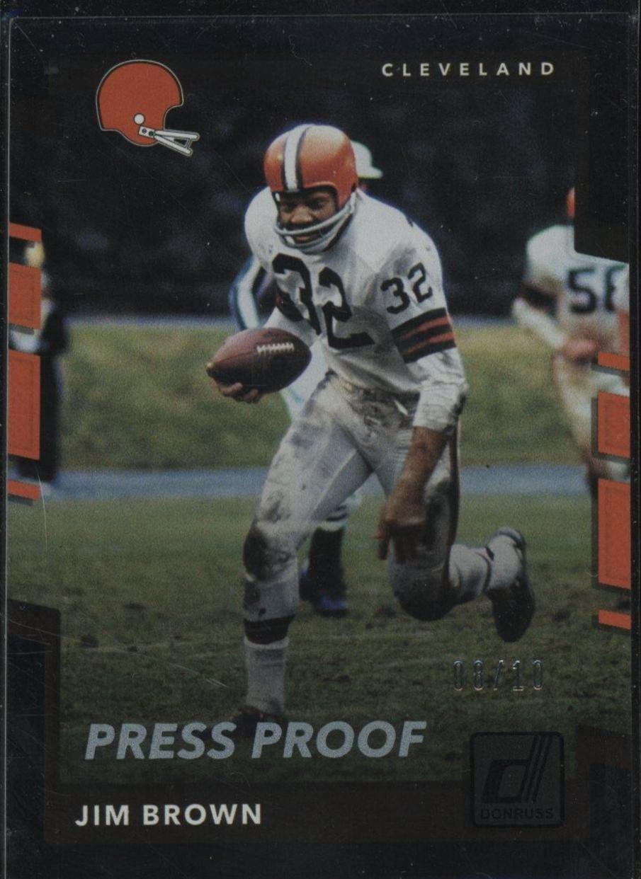 Jim Brown [Black Press Proof] #203