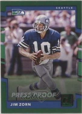 Jim Zorn [Green Press Proof] #162