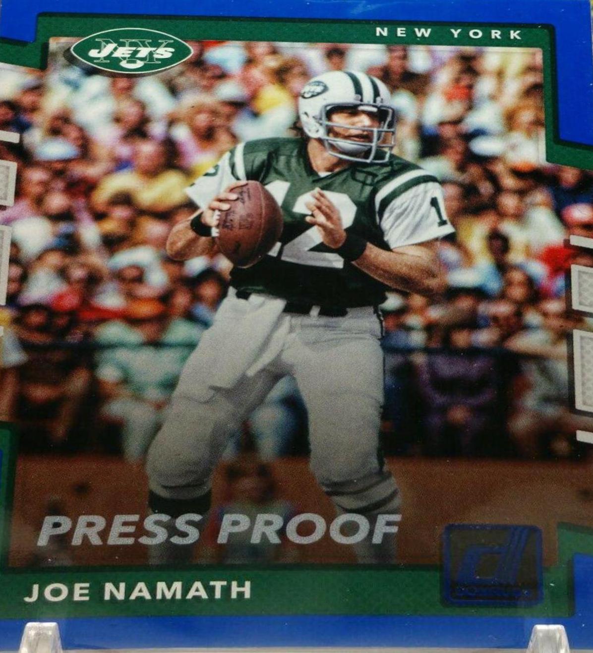 Joe Namath [Blue Press Proof] #206