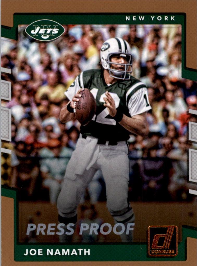 Joe Namath [Bronze Press Proof] #206