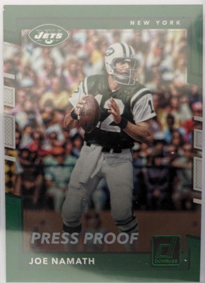Joe Namath [Green Press Proof] #206