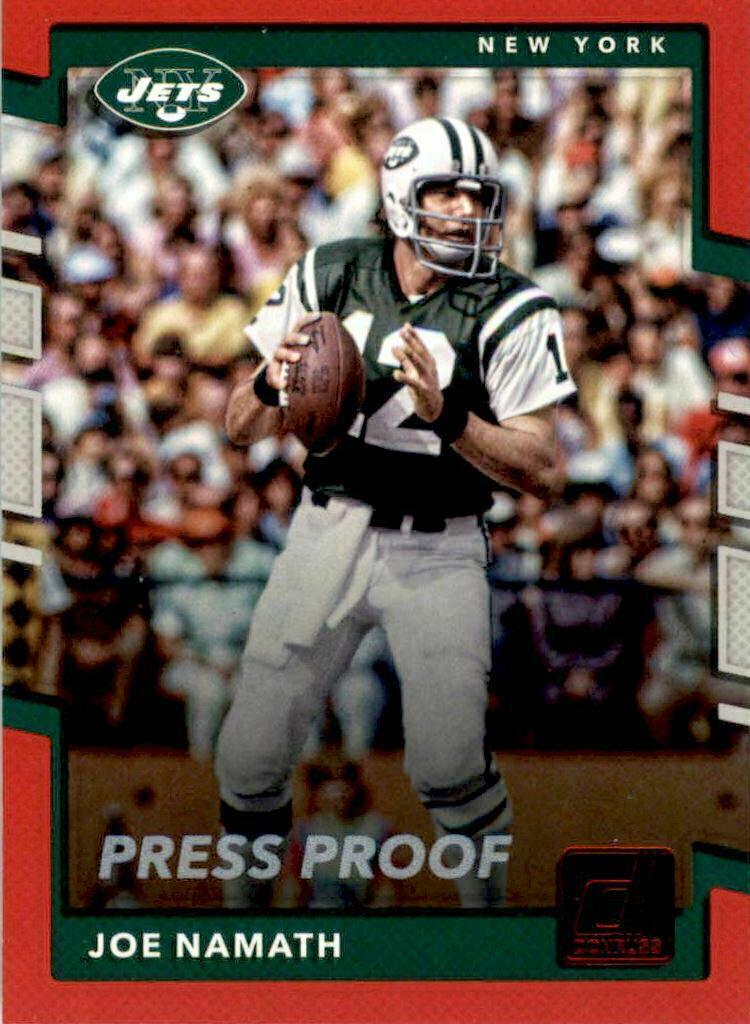 Joe Namath [Red Press Proof] #206