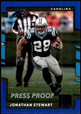 Jonathan Stewart [Blue Press Proof] #94