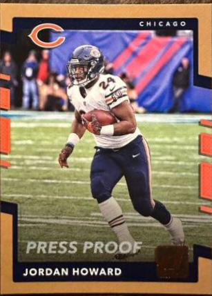 Jordan Howard [Bronze Press Proof] #100