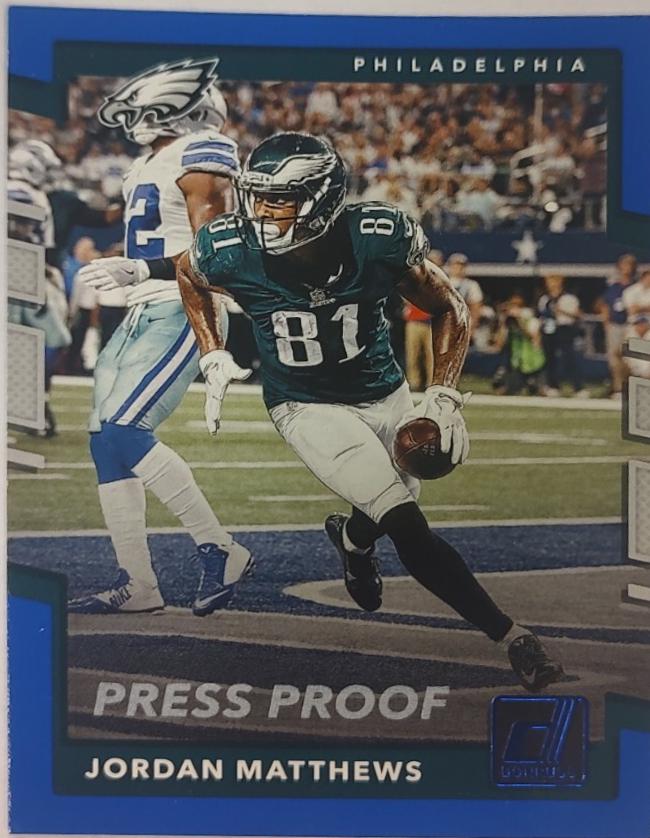 Jordan Matthews [Blue Press Proof] #142