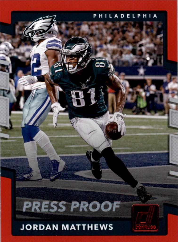Jordan Matthews [Red Press Proof] #142