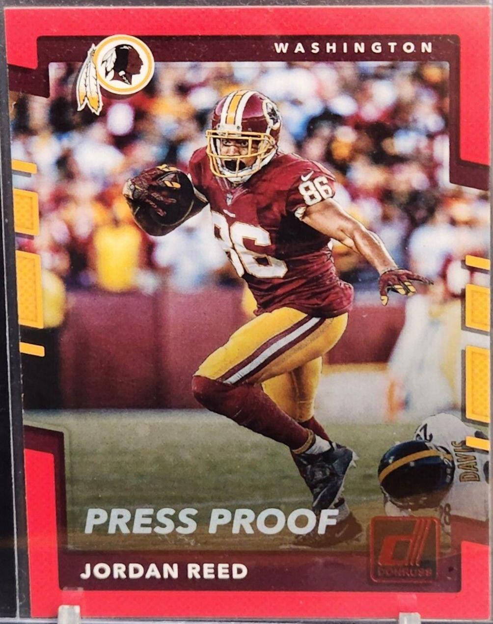 Jordan Reed [Red Press Proof] #161