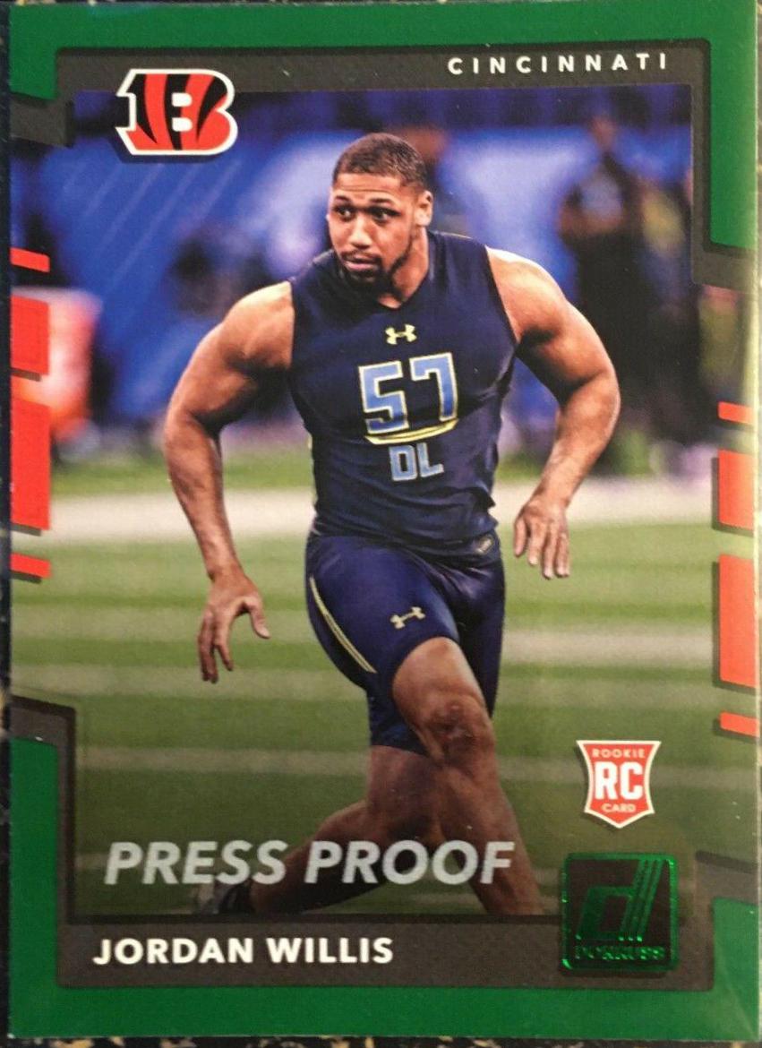 Jordan Willis [Green Press Proof] #383