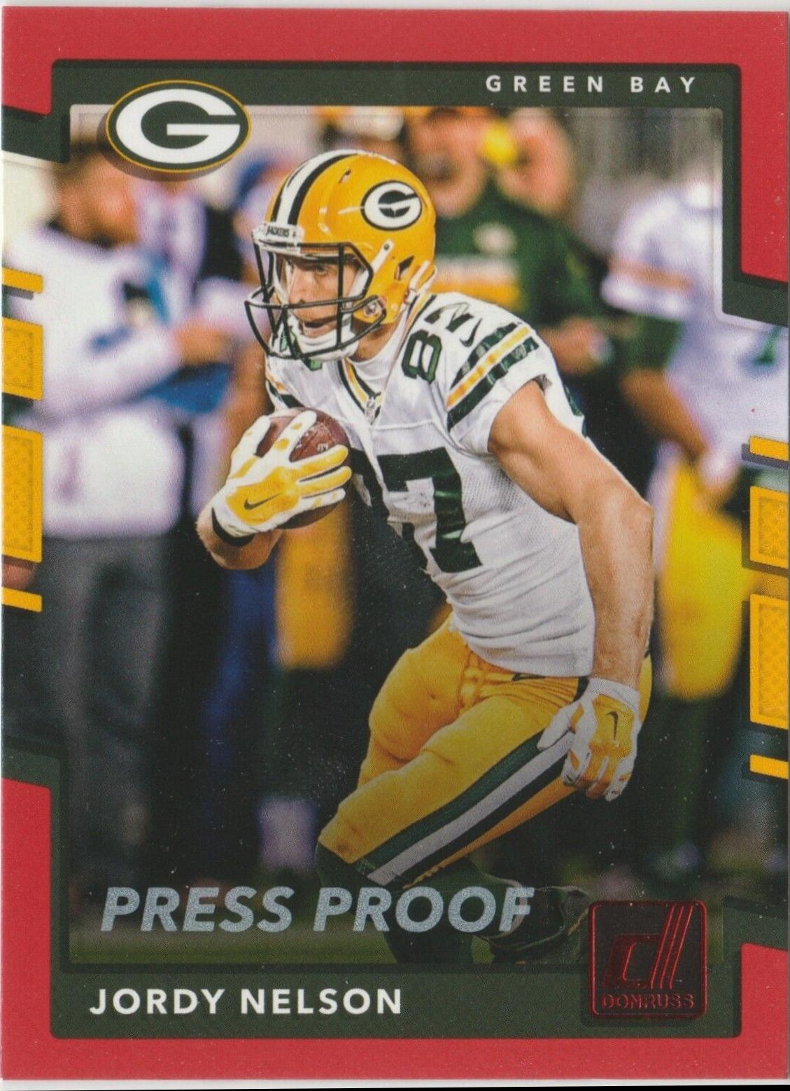 Jordy Nelson [Red Press Proof] #253
