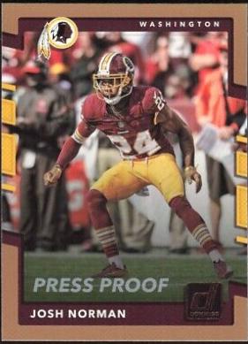 Josh Norman [Bronze Press Proof] #36