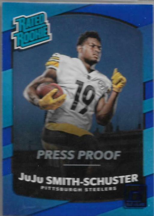 JuJu Smith Schuster [Blue Press Proof] #326