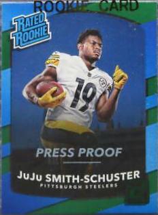 JuJu Smith Schuster [Green Press Proof] #326