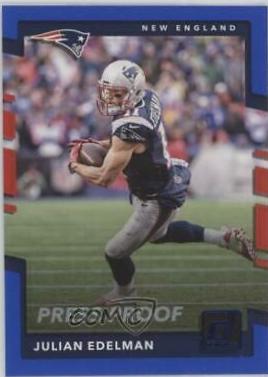 Julian Edelman [Blue Press Proof] #33