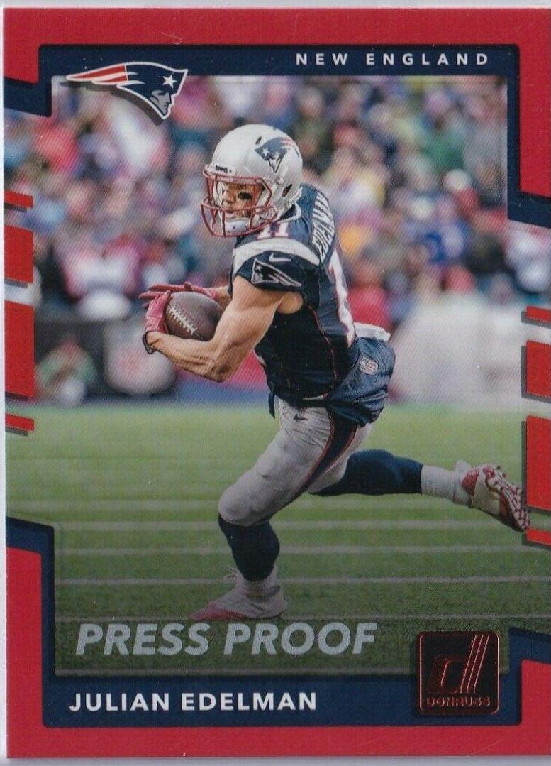 Julian Edelman [Red Press Proof] #33