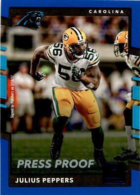 Julius Peppers [Blue Press Proof] #235