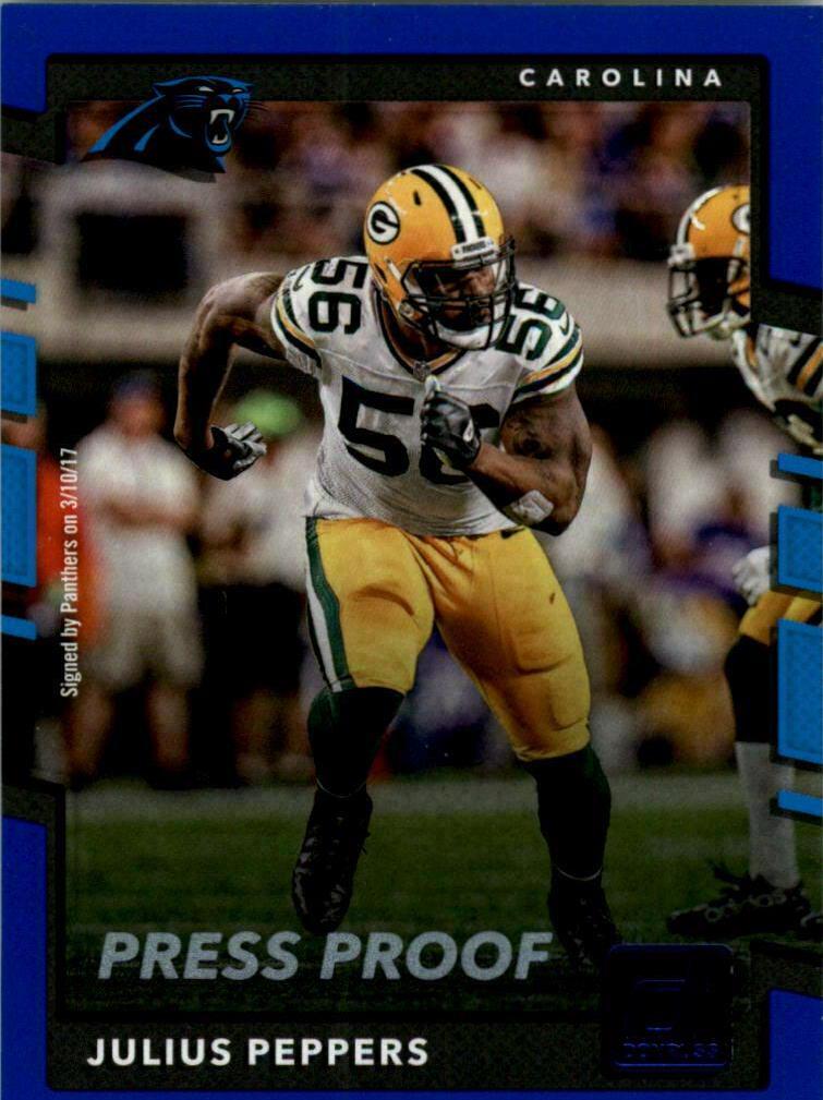Julius Peppers [Green Press Proof] #235