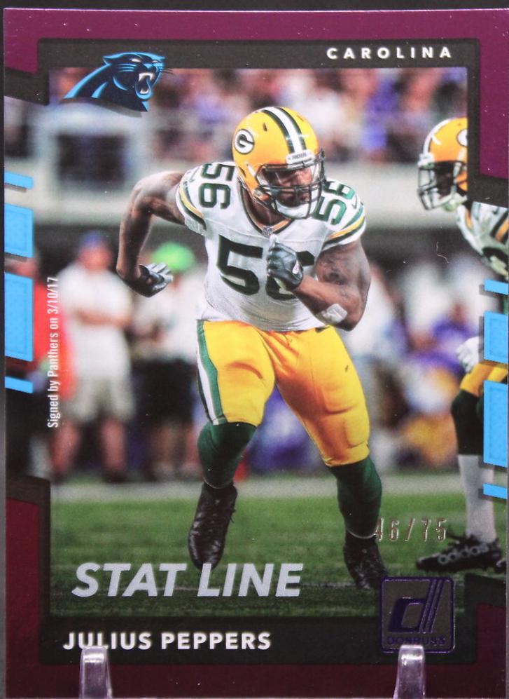 Julius Peppers [Season Stat Line Press Proof] #235