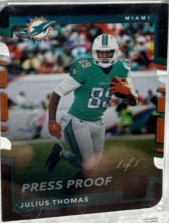 Julius Thomas [Silver Press Proof] #159