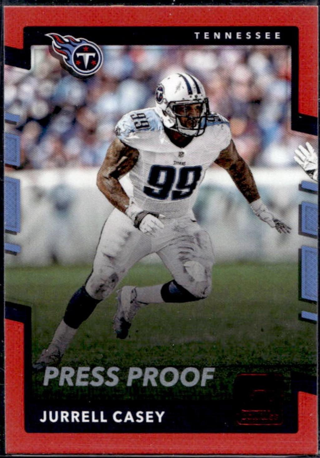 Jurrell Casey [Red Press Proof] #52