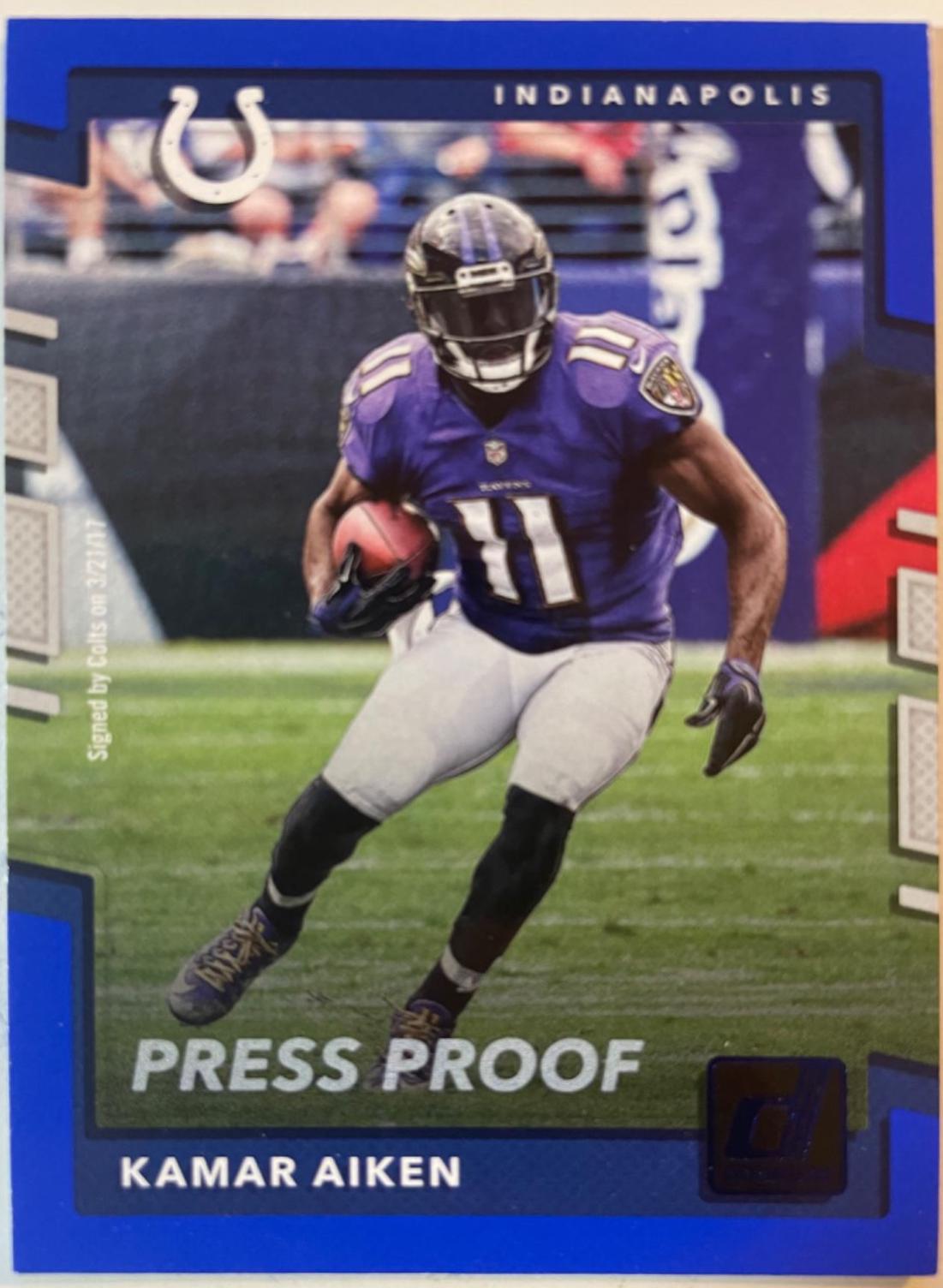 Kamar Aiken [Blue Press Proof] #126