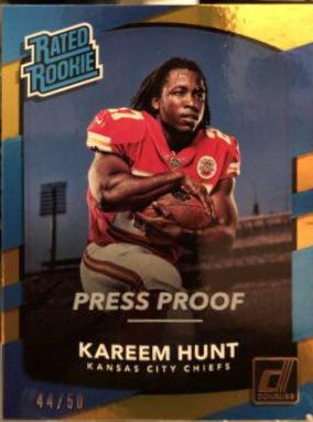 Kareem Hunt [Bronze Press Proof] #332