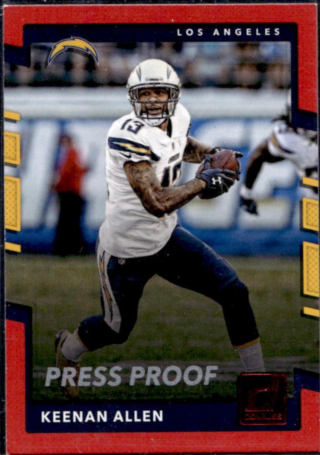 Keenan Allen [Red Press Proof] #104