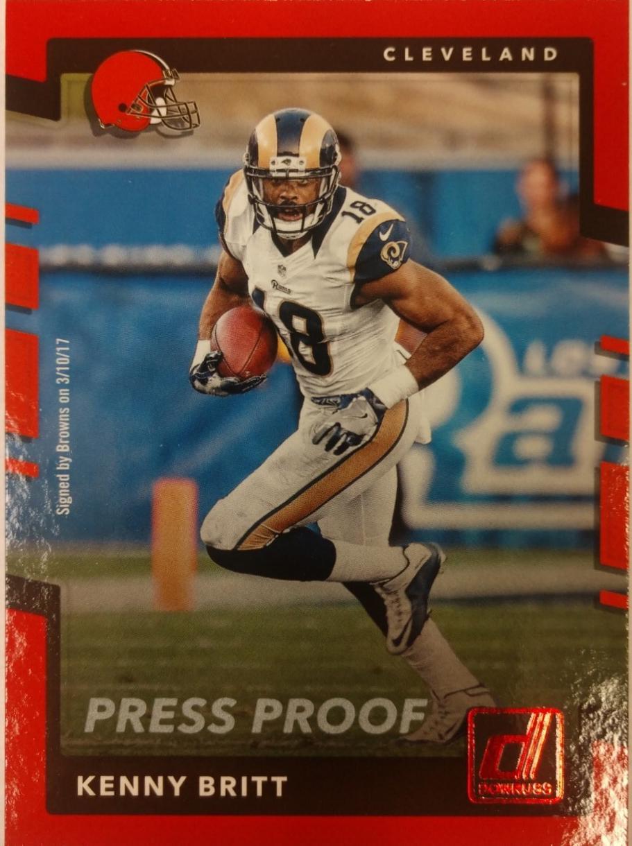 Kenny Britt [Red Press Proof] #81
