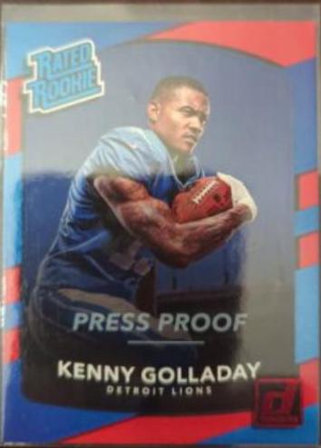 Kenny Golladay [Red Press Proof] #325