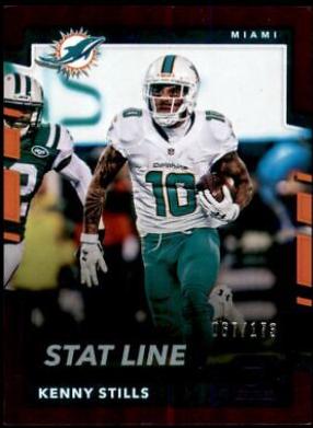 Kenny Stills [Season Stat Line Press Proof] #218