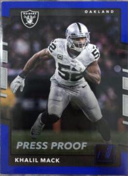 Khalil Mack [Blue Press Proof] #269