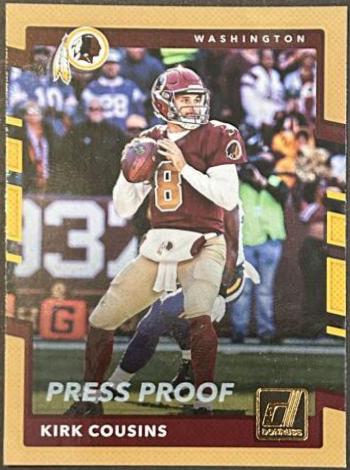 Kirk Cousins [Bronze Press Proof] #288