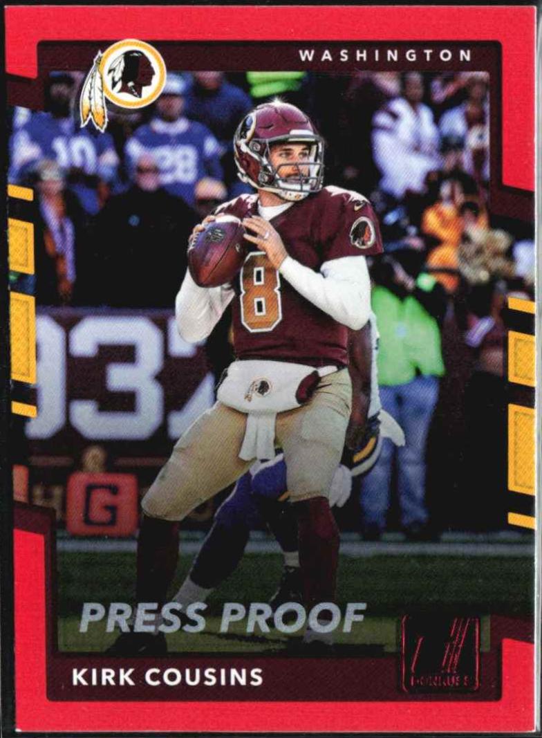 Kirk Cousins [Red Press Proof] #288