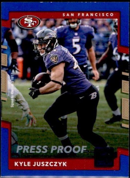 Kyle Juszczyk [Blue Press Proof] #234