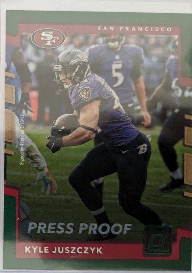 Kyle Juszczyk [Green Press Proof] #234